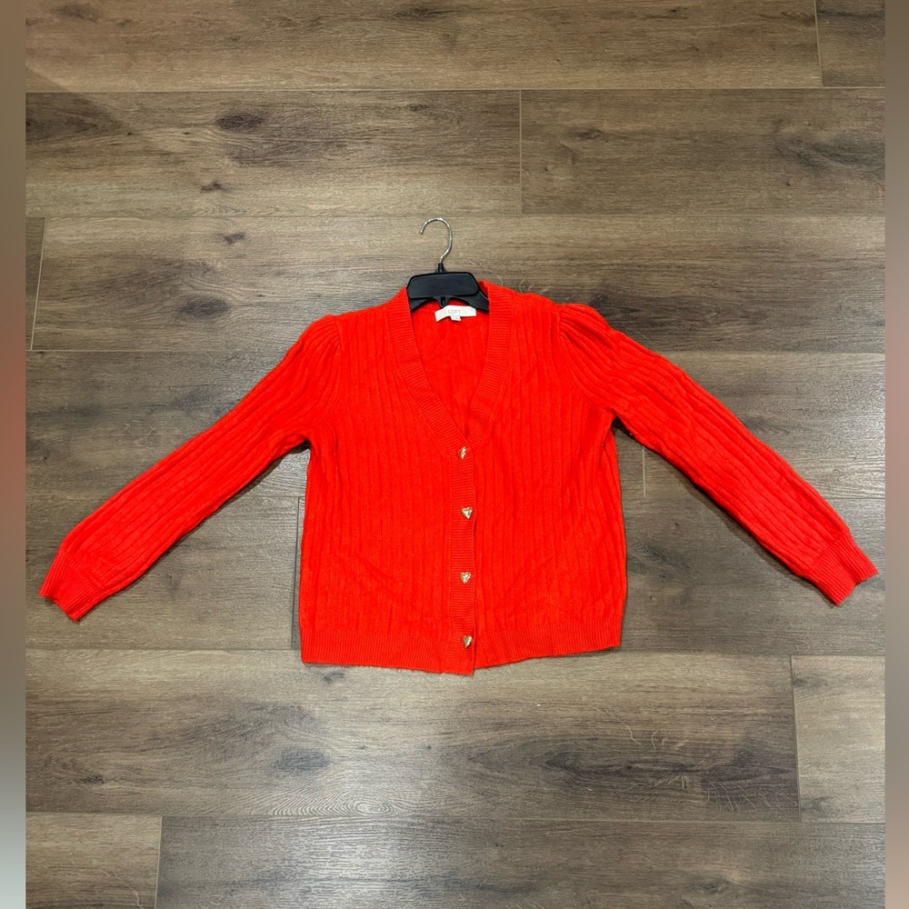 Loft sweater size M red